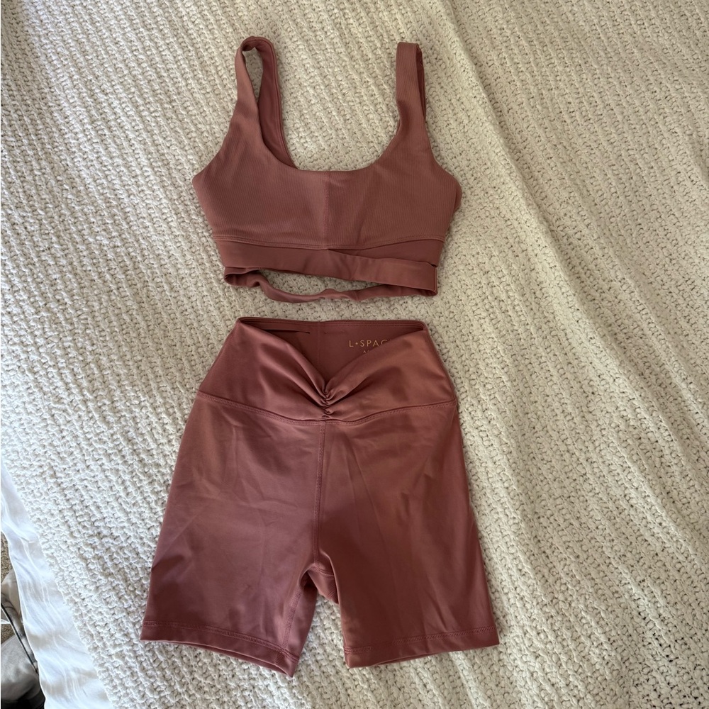 Lspace Activewear Set - Dusty Rose